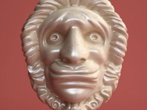 head bas relief sculpture 3D Model