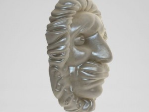 head bas relief sculpture 3D-Modell