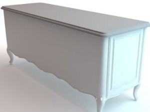 antique cabinet 3D Model