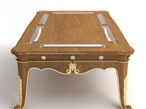 antique coffee table 3D Model