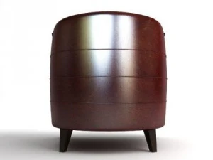 leather armchair 3D Model