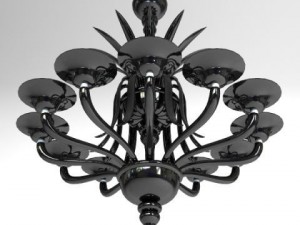 chandelier barovier toso 3D-Modell