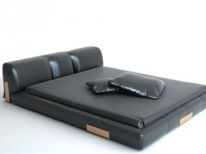 contemporary bed 3D Модель