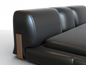 contemporary bed 3D Model