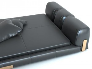 contemporary bed 3D Модель