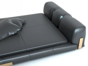 contemporary bed 3D Model