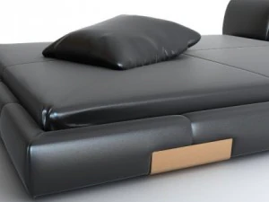 contemporary bed 3D Model