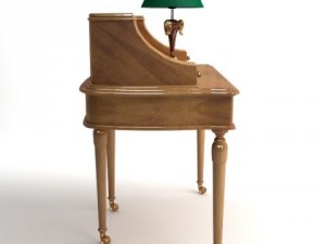 desk  lamp set 3D Model