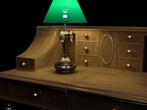 desk  lamp set 3D Model