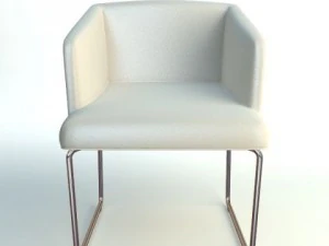contemporary armchair 3D Model