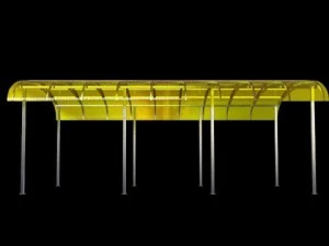 parking shelter 2 3D Model