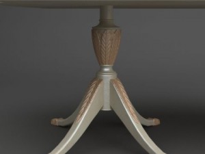 antique table Modelo 3D