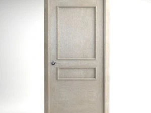 деревянная дверь 3D Модель