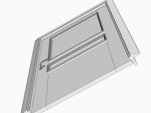 wooden door 3D Model