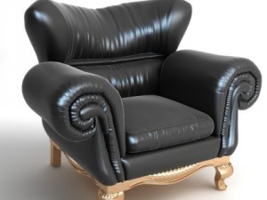 large armchair Modelo 3D