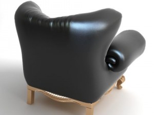 large armchair 3D 모델