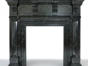 open haard 2 3D Model