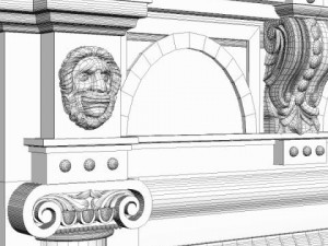 fireplace 2 Modello 3D