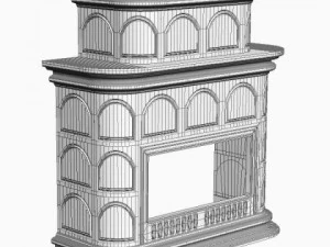 fireplace 3 3D Model