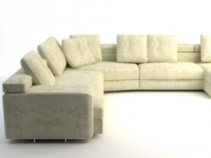 corner sofa photorealistic 3D Модель