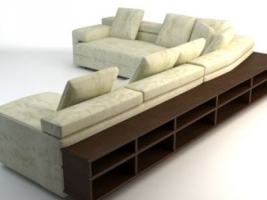 corner sofa photorealistic 3D Модель
