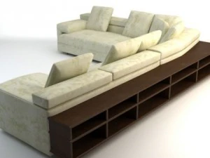corner sofa photorealistic 3D Model