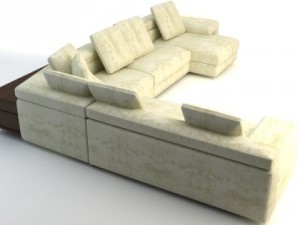 corner sofa photorealistic 3D Модель