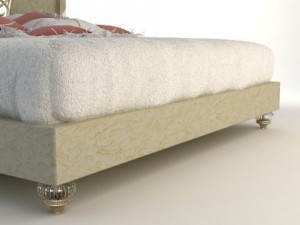 bed alta moda Modelo 3D