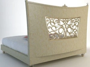 bed alta moda 3D Model