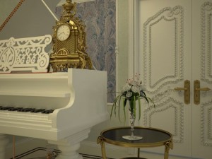 grand piano 3Dモデル