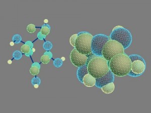 glucose molecule 3D 模型