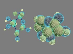 glucose molecule 3D Model