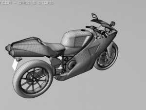 moto1198 3D Модель