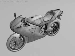 moto1198 3D Модель