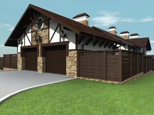 country house Modelo 3D