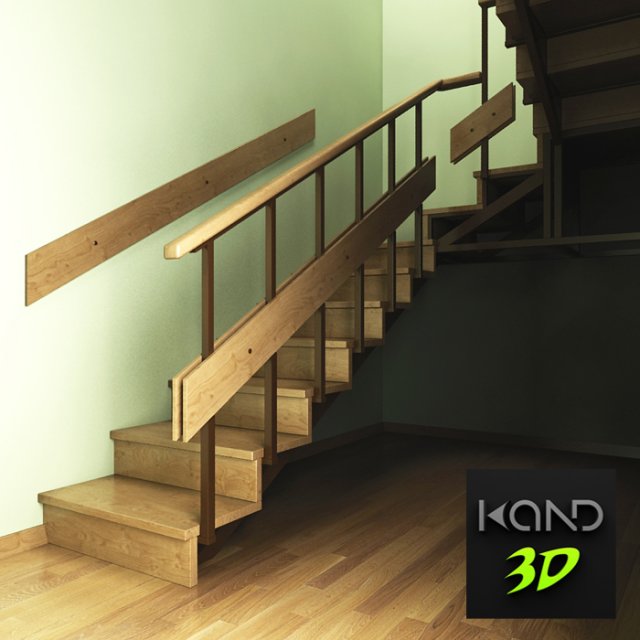 stairs 3Dモデル .c4d .max .obj .3ds .fbx .stl .blend 