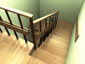 stairs 3Dモデル