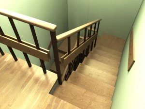 schody Model 3D