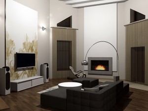 living room 01 Modello 3D