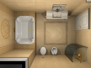 bathroom 03 3D Модель