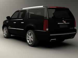 cadillac escalade esv 3Dモデル