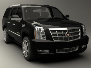 cadillac escalade esv 3Dモデル