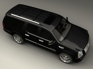 cadillac escalade esv 3Dモデル