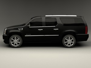 cadillac escalade esv 3Dモデル