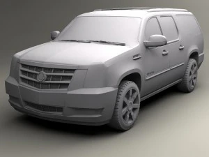 cadillac escalade esv 3D Model