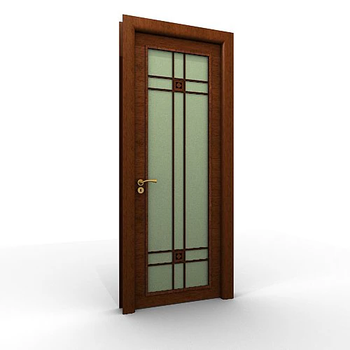 door sjb contemporanea 3D Model .c4d .max .obj .3ds .fbx .stl .blend