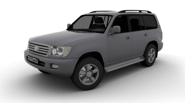 toyota land cruiser 2006 Modèle 3D .c4d .max .obj .3ds .fbx .stl .blend 