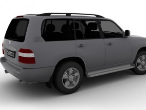 toyota land cruiser 2006 Modèle 3D