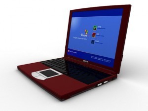 laptop sony 3Dモデル