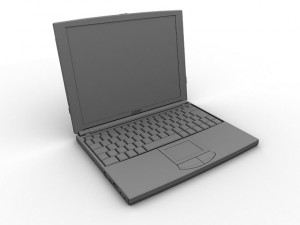 laptop sony 3Dモデル